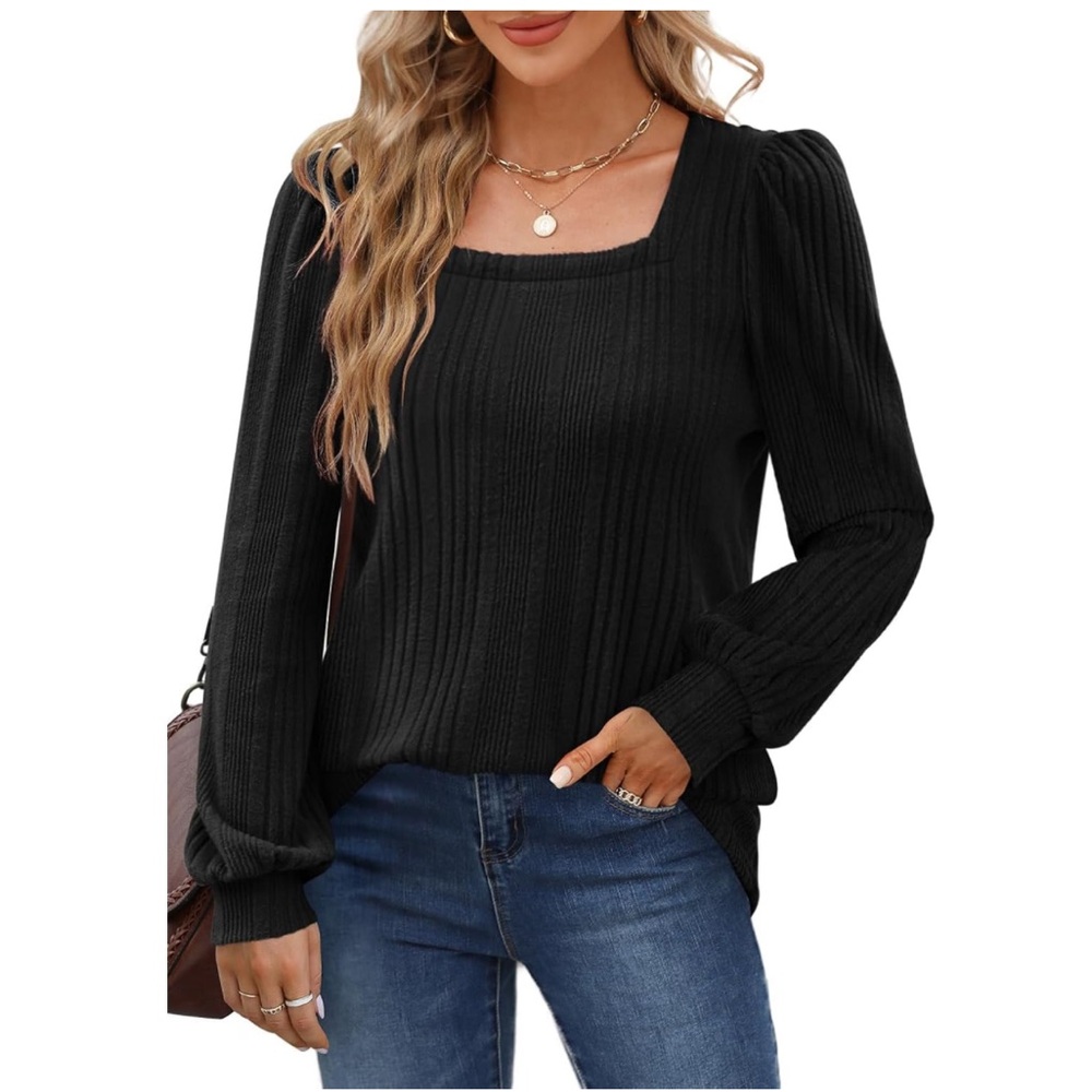 Tunic Tops for Women Loose Fit Long Sleeve Shirts Size XL